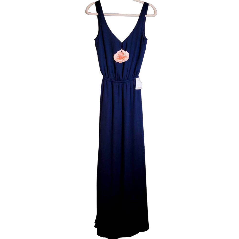 New Show Me Your Mumu Kendall dark blue maxi dress XL Formal Brides Maid